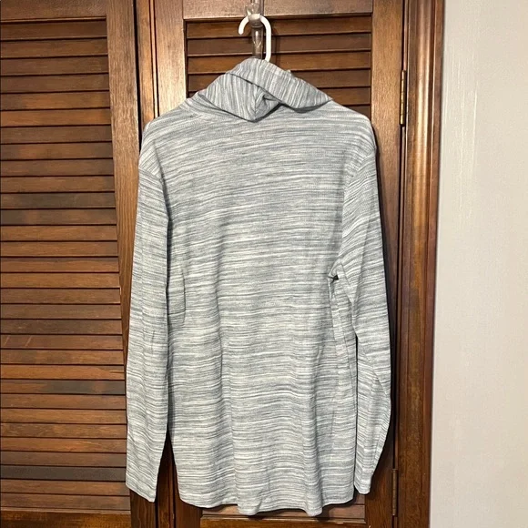 Buckle Gray/Green/Blue Striped Hoodie - Picture 2 of 4